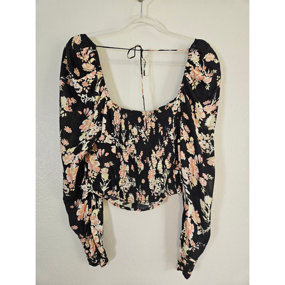 NWT Free People Hilary Printed Top, Size M - Picture 4 of 12